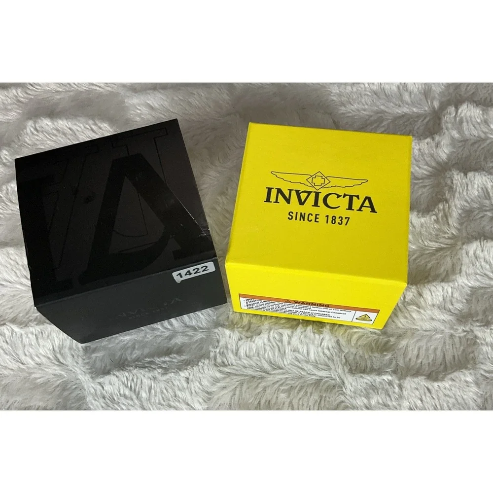 Invicta‎ Speedway Mens 42 mm Stainless Steel Silver Dial Quartz Watch New In Box